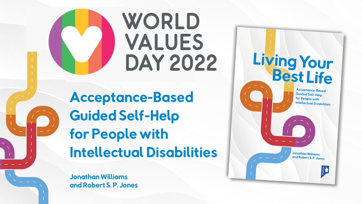 Happy #worldvaluesday. People with #intellectualdisabilities #learningdisabilities have every right to live their best lives. The new #selfhelp guide #livingyourbestlife shows you how and to keep focus on what matters to you.
Get now: pavpub.com/learning-disab…
