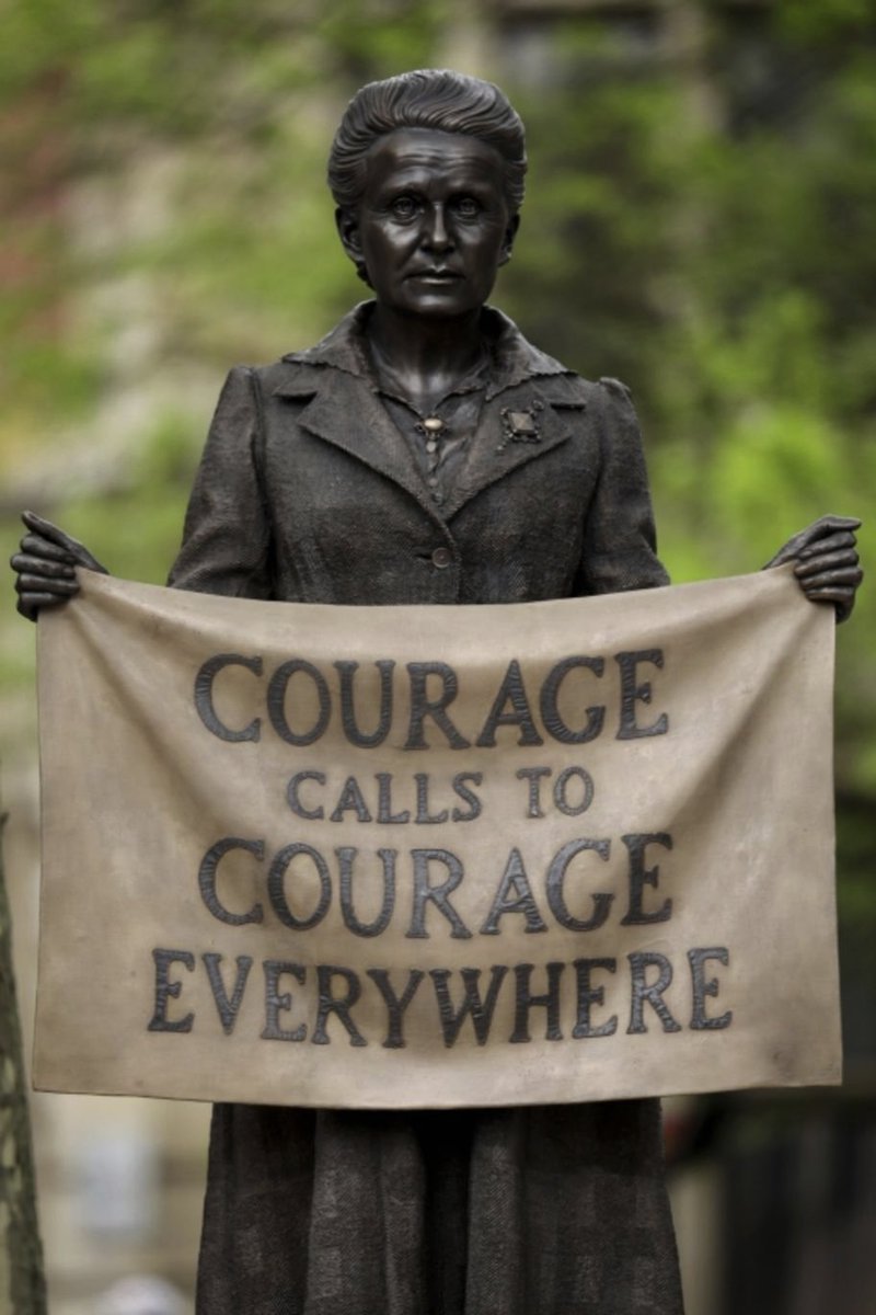 A reminder. These times are good times to be brave. You'd be surprised how many people join you ...