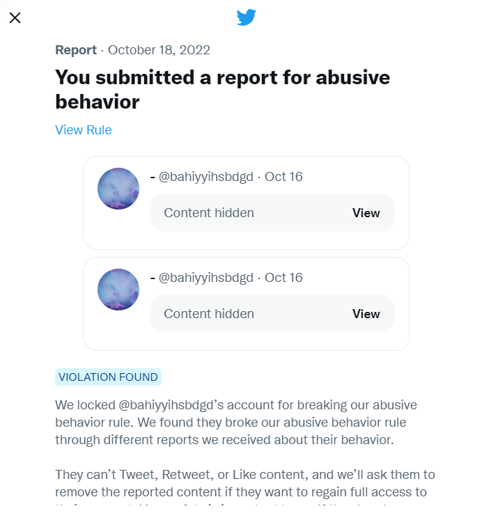 [ADMIN] Thank you everyone who reported!