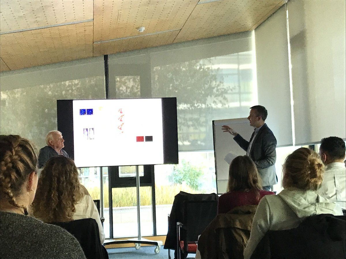 ETN_Nature's tweet photo. This week, the Kellett group @DCU welcomes our ESRs and PIs for the 4th training week in Dublin 🇮🇪
This includes ESR updates, training sessions by @NIBRT_ &amp; @NanoTemper, and talks from Prof. Farrell, @GasserGroup, @ChristineCardin, Prof. El Sagheer, Prof. Barron, and more! https://t.co/MhZSZsWYGW