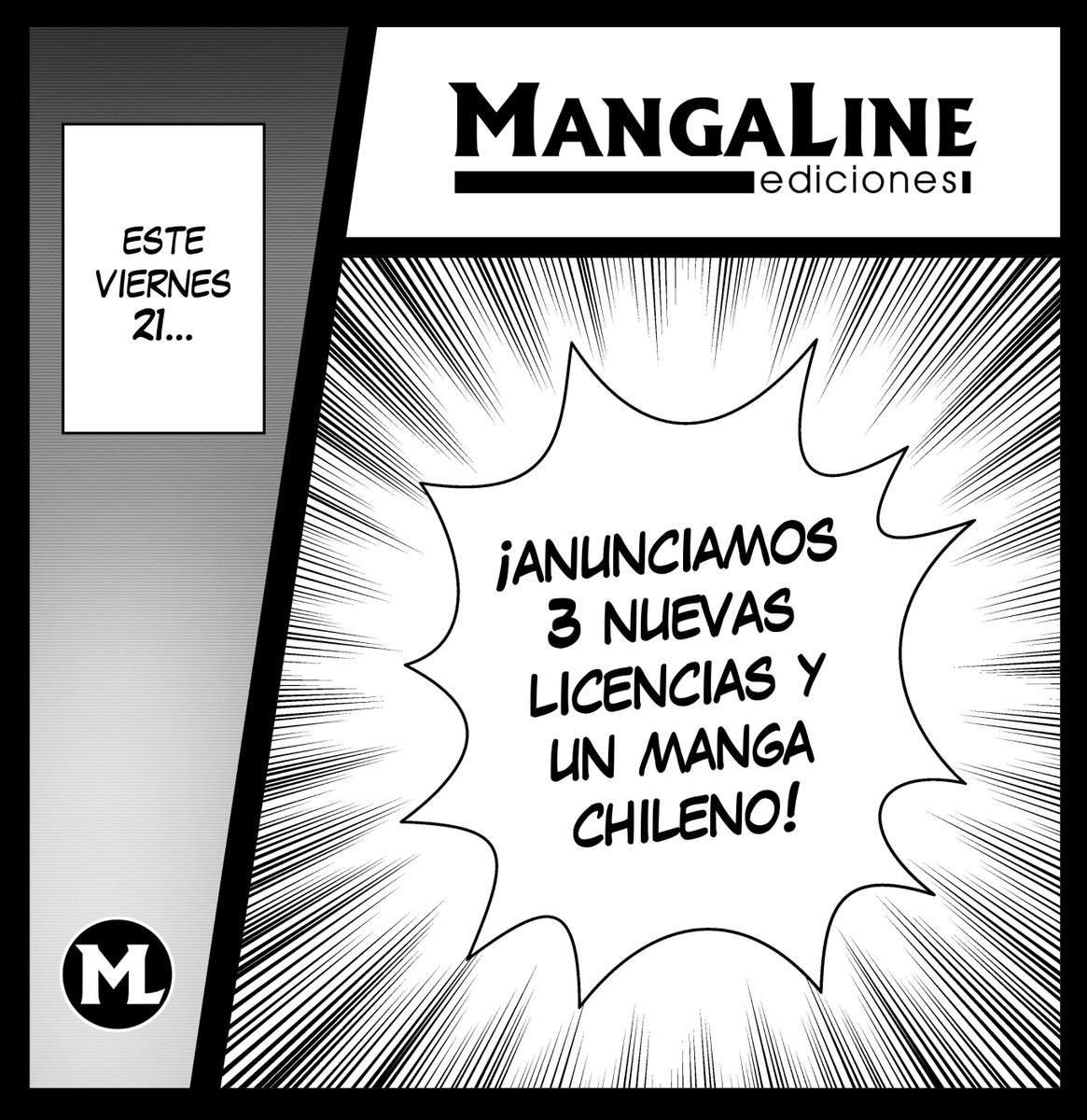 mangalineCL's tweet photo. 💭 Este viernes anunciaremos 3 nuevas licencias y un nuevo manga chileno, ¿qué títulos serán? ¿Cuáles serán sus temáticas? Pues el viernes les contaremos a través del canal de @coachingpop 😊
¡Muchas gracias por su apoyo!
#mangalinechile #nuevaslicencias #coachingpop https://t.co/p0a7EeMC7f