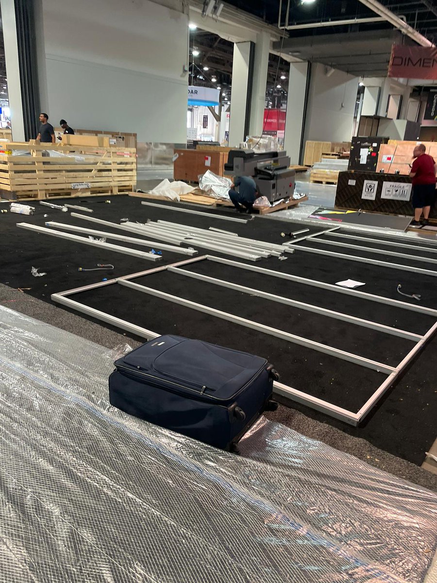 STSINKS's tweet photo. Getting everything ready to show our new #DTF Printing Systems at @PRINTINGUnited #expo!
Opening tomorrow at #LasVegas Convention Center.
Look for our booth, C6118!
#STS #STSInks #Ink #Printer #Printers #PrintingSystem #Inks #Show #PRINTINGUnited #printingunitedexpo https://t.co/ewLcbTwqlV