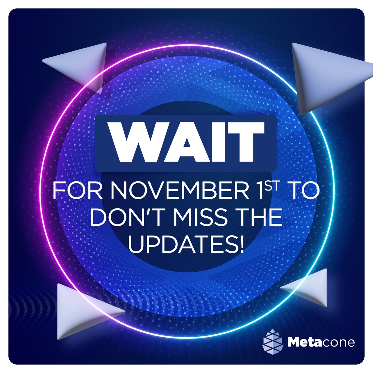 Metacone_agi's tweet photo. Are you ready to meet Metacone, the investment genius of the future, the most advanced stage of super artificial intelligence technology and to win with your developing digital person? Almost there...
#metaverse #metacone #artificialintelligence https://t.co/0uYx8Scyqs