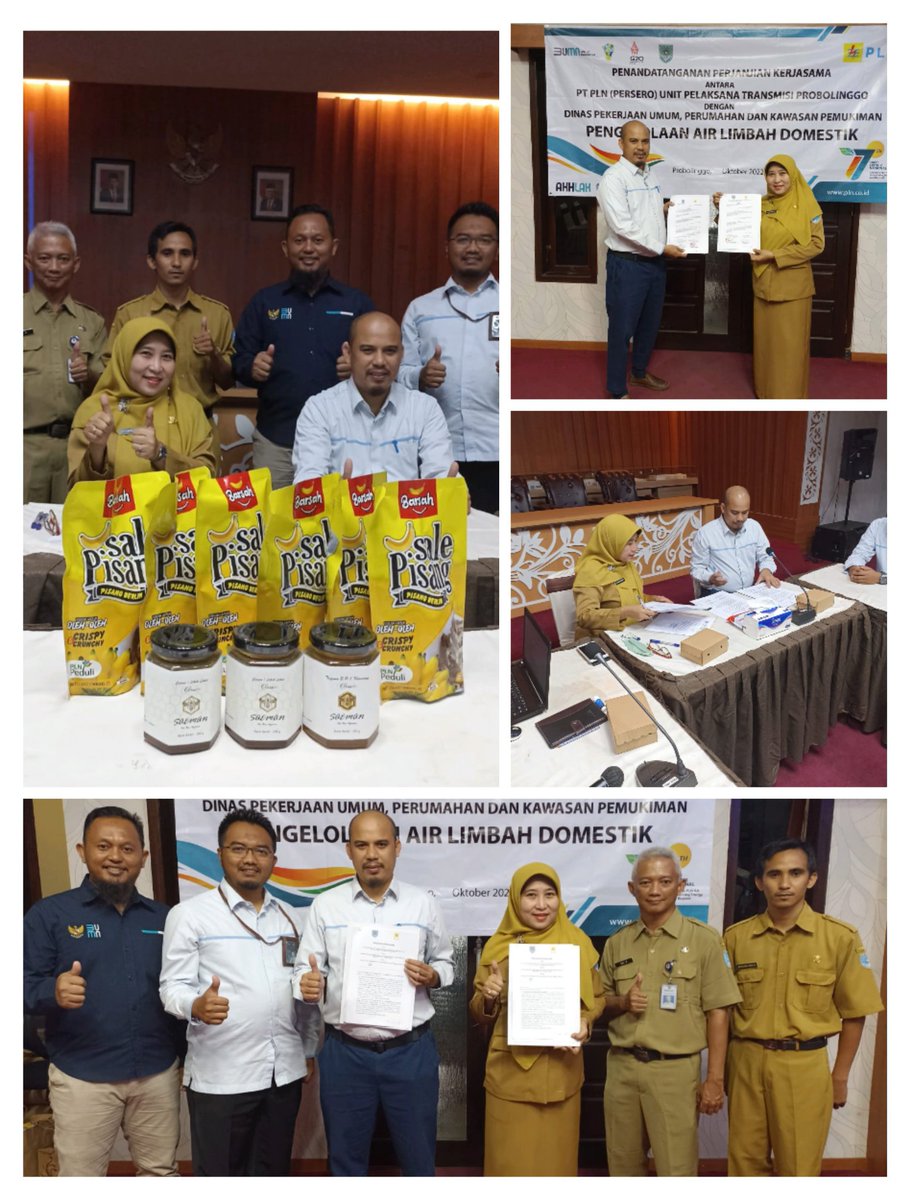dinasdpupr's tweet photo. Kerjasama Penyedotan, Pengangkutan dan Pengolahan Air Limbah Domestik

Dinas PUPRPKP Kota Probolinggo menjalin kerjasama dengan PT. PLN (Persero) terkait penyedotan, pengangkutan dan pengolahan air limbah domestik. 

#Welovecities 
#Weloveprobolinggo 
#dpuprpkpkotaprobolinggo https://t.co/3ZyFxnYUqZ