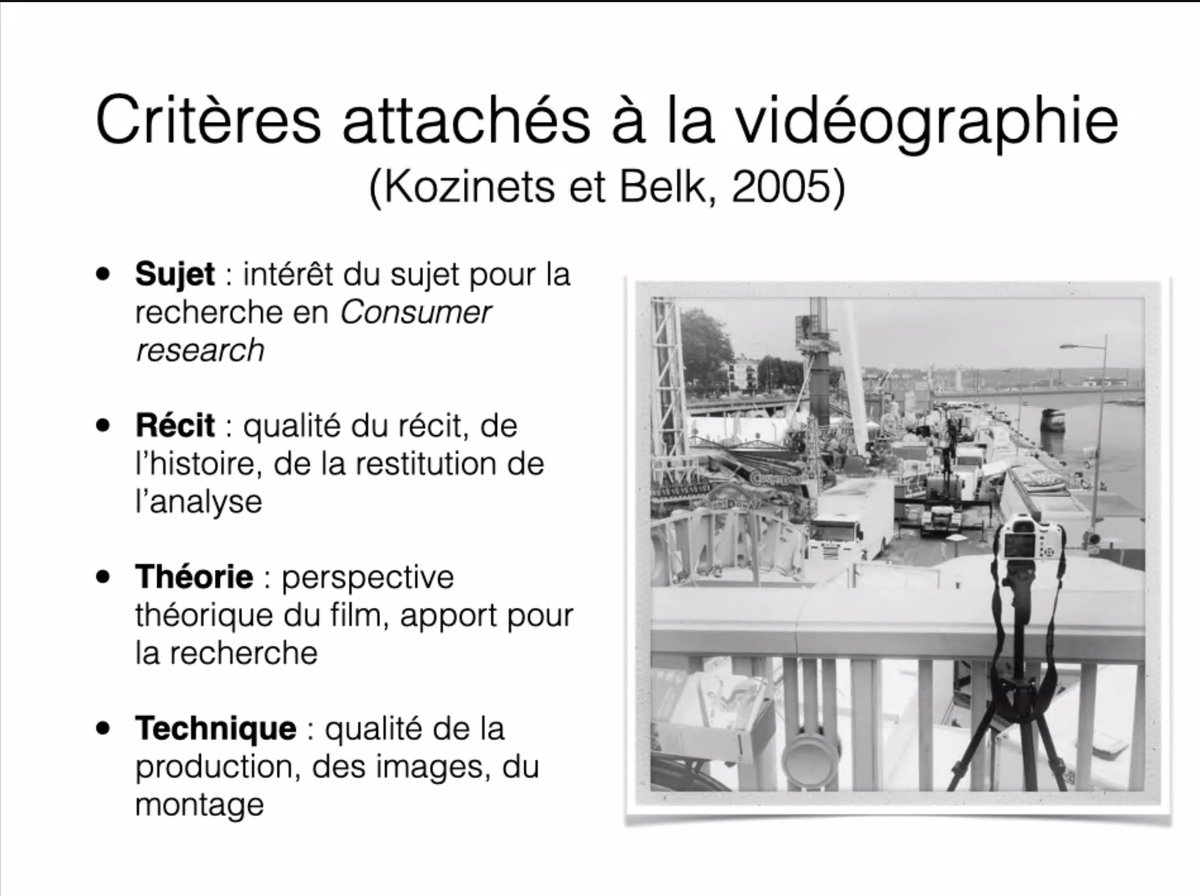 Germainoli's tweet image. Une conférence passionnante de @bcleret sur les possibilités de la videographie. Ficelles du métier - PhD en Administration @esg_uqam. Merci Baptiste.