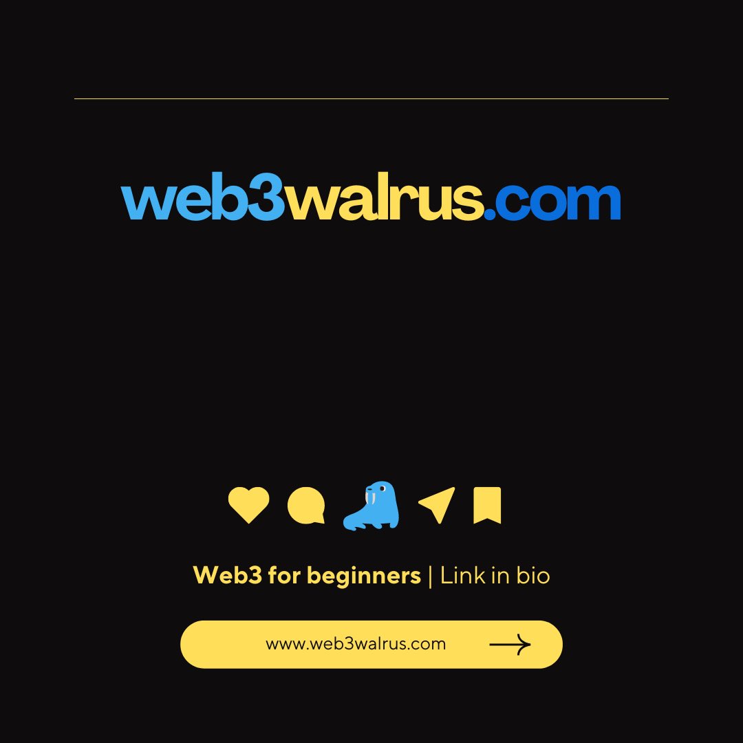 realweb3walrus's tweet photo. https://t.co/OROvbZWnQl