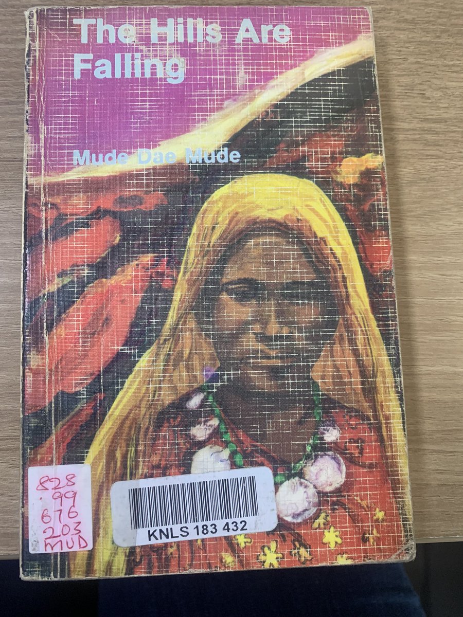 ReadingKenya's tweet photo. This is why we have a national library. Thanks, @knlsmedia. First book I’ve read that is set in #Marsabit so far, and I love it! #ReadingKenya #Burji https://t.co/Elgtpa2Ens