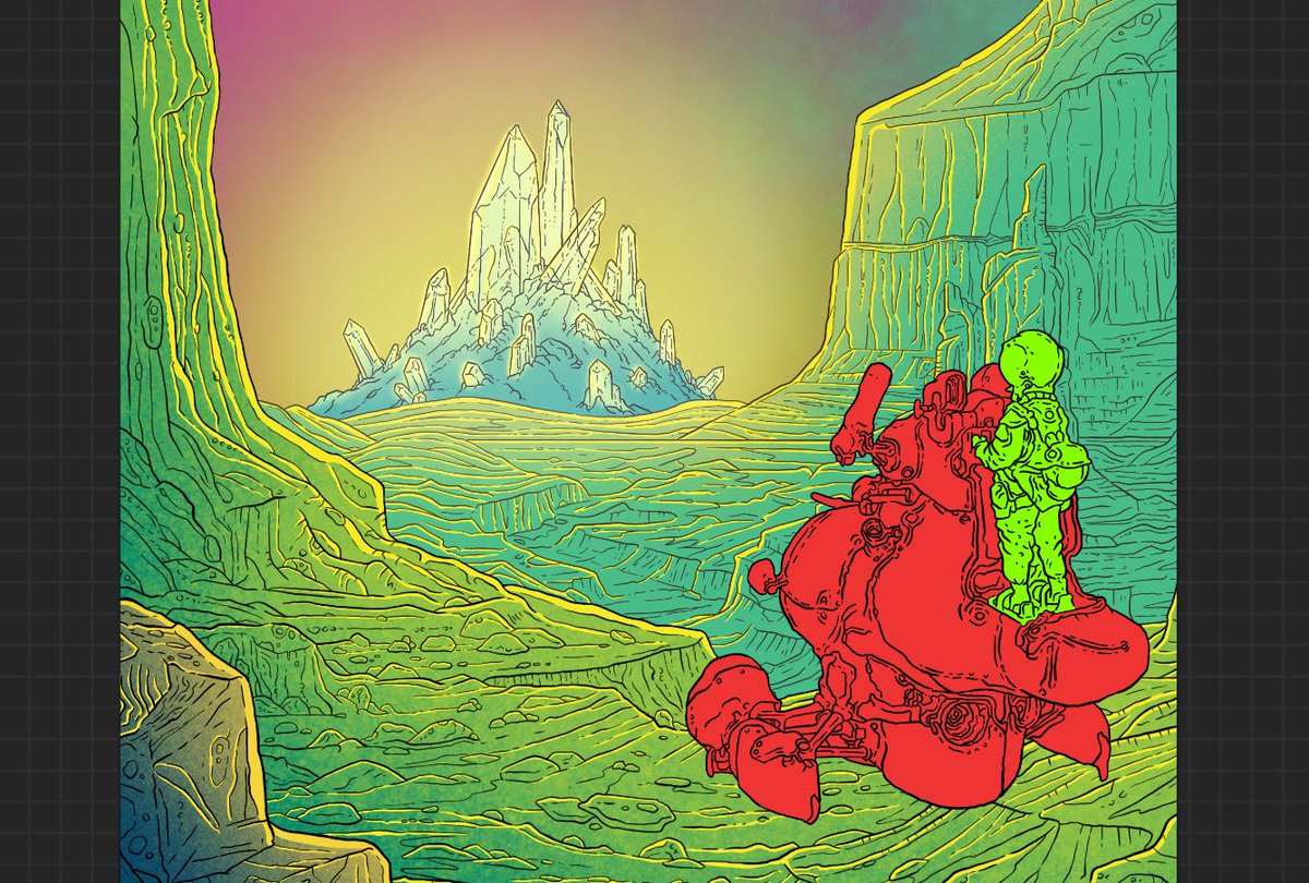 ArtsyRyo's tweet image. Almost there… #wip #nextdrop #NFTs