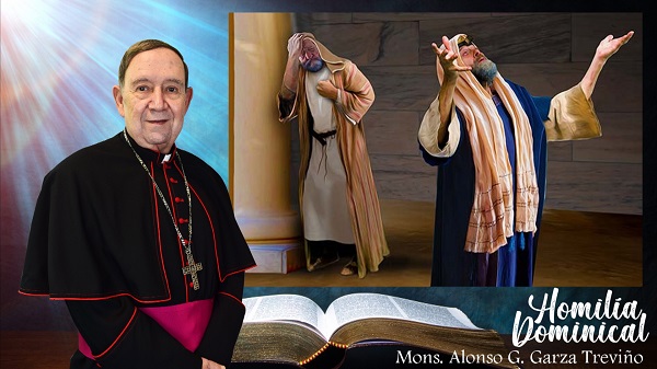 Los invitamos a escuchar la Homilía titulada: "HUMILDE YO" del domingo 23 de octubre de 2022, en voz de Mons. Alonso Garza Treviño, Obispo de la Diócesis de Piedras Negras.

YOUTUBE: youtu.be/mnVQ7YShR_Y
SPOTIFY: spoti.fi/3VzzcaW