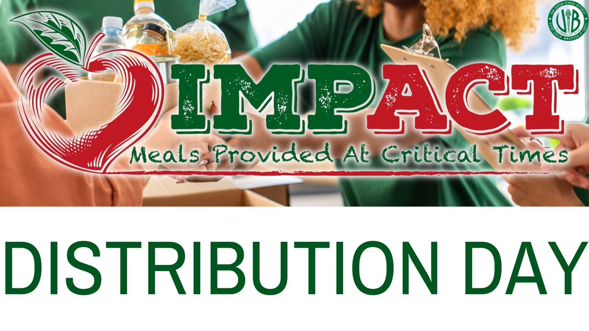 Today is the second <a href="/ImpactMealsVB/">Impact Meals Project</a> Distribution Day for October. Distributions will take place during Parent/Teacher Conferences from 3:30 to 6:30 p.m.