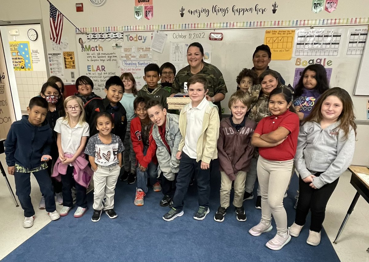 Mrs. Brooker’s class had the highest approaches and meets score in our area!  Go 3rd grade!!  Donuts to celebrate!
@MrsBrookerPCE