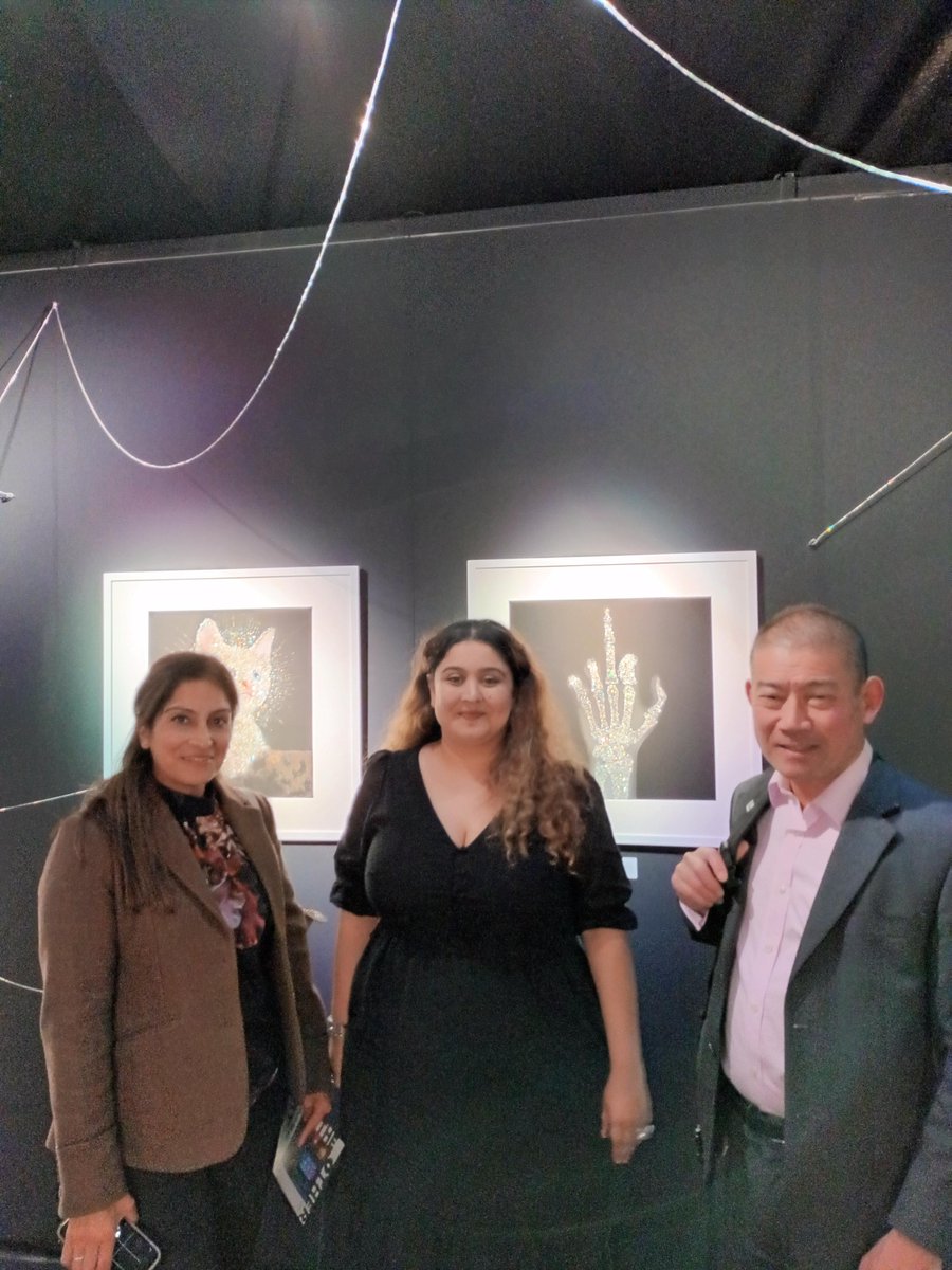 A great picture of Sabina and Tony at the Other Art Fair, supporting and celebrating the amazing work of client, Sara Shakeel. 
#theotherartfair #celebratingclients