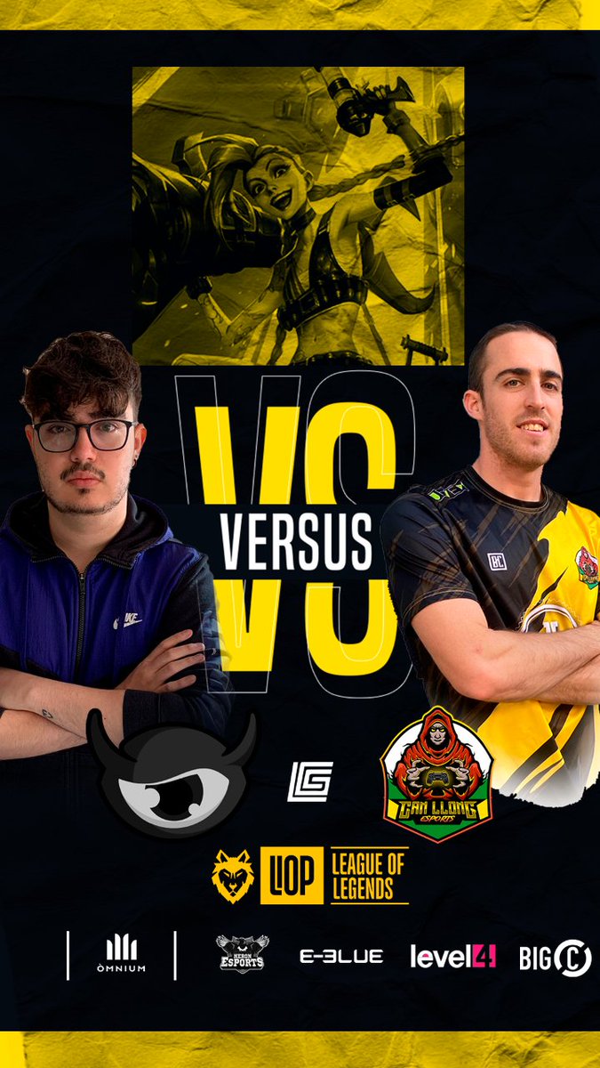 <a href="/omnium/">Òmnium Cultural</a> @Heron_Esports <a href="/EBlueGaming/">E Blue</a> <a href="/OmniumLleida/">Òmnium Lleida-Ponent</a> <a href="/level4teches/">level4</a> <a href="/SucDeKul/">SucDeKul</a> @HarangEsports <a href="/FamiliaIogurt/">Família Iogurt</a> <a href="/GamingBarxelona/">Gaming Barcelona eSports Club</a> @esportscanllong <a href="/lol_nextlevel/">Next Level</a> <a href="/DreamMakersClub/">Dream Makers eSports</a> <a href="/Night_Blinders/">Night Blinders</a> <a href="/LuckersLAL/">Los Angeles Luckers</a> <a href="/GreenDolphinG/">Green Dolphin Gaming</a> 1️⃣ Partit

<a href="/Night_Blinders/">Night Blinders</a>
 
⚒️ <a href="/TheAlvke/">Alvke</a>
🎍 <a href="/Txba_/">taba³³³</a>
🎩 @andreudgs
🏹 <a href="/LLREFORMED/">L L</a>
🛡️ <a href="/PowerZuner/">PØW3R</a>

🆚

@esportscanllong
 
⚒️ <a href="/Tarotlol/">Tarot</a>
🎍 <a href="/albertomd__/">Bubapu</a>
🎩 @justchivi
🏹 @s1eeplol
🛡️ @Elmedec19

Col: <a href="/omnium/">Òmnium Cultural</a>, @Heron_Esports, <a href="/EBlueGaming/">E Blue</a>, @bigc_bcn, <a href="/OmniumLleida/">Òmnium Lleida-Ponent</a> i <a href="/level4teches/">level4</a>