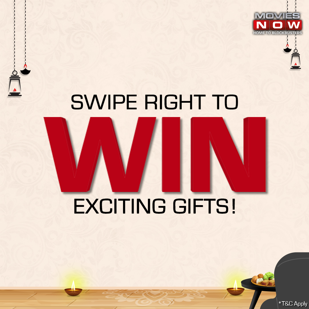 moviesnowtv's tweet photo. #ContestAlert
Swipe, Watch, DM, Win!

Tune in to Movies Now and participate in the #WinWinDiwali contest! https://t.co/EhWrbgB9w3