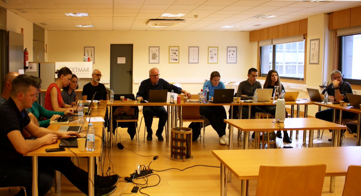 FundacionCETMAR's tweet photo. Hoy recibimos en CETMAR a los socios del proyecto #FishnCo para la primera de tres jornadas de trabajo en la que evaluaremos el camino recorrido y el que aún queda por recorrer https://t.co/PWbCoIXK55
