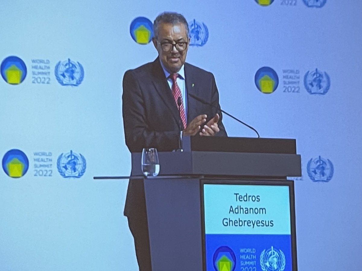 “We dream of a fair world where no one misses out on the health services they need because of who they are, where they live, or how much money they have.” @DrTedros #WHS2022 ⁦@IntraHealth⁩