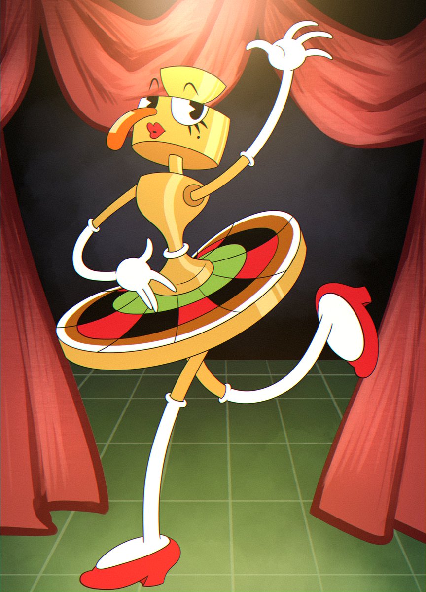 ca_toonz's tweet photo. Pirouletta my beloved!
An art trade with the amazing @Homelessbrush 💖
(I redesigned her a bit, hope that's fine)
#Cuphead https://t.co/uGZe2pKNYN