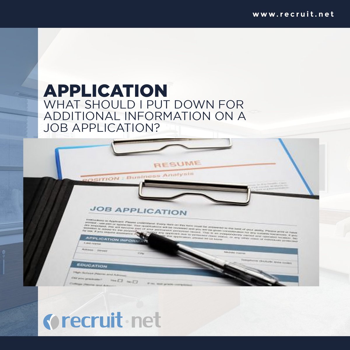 Recruitnet tweet picture