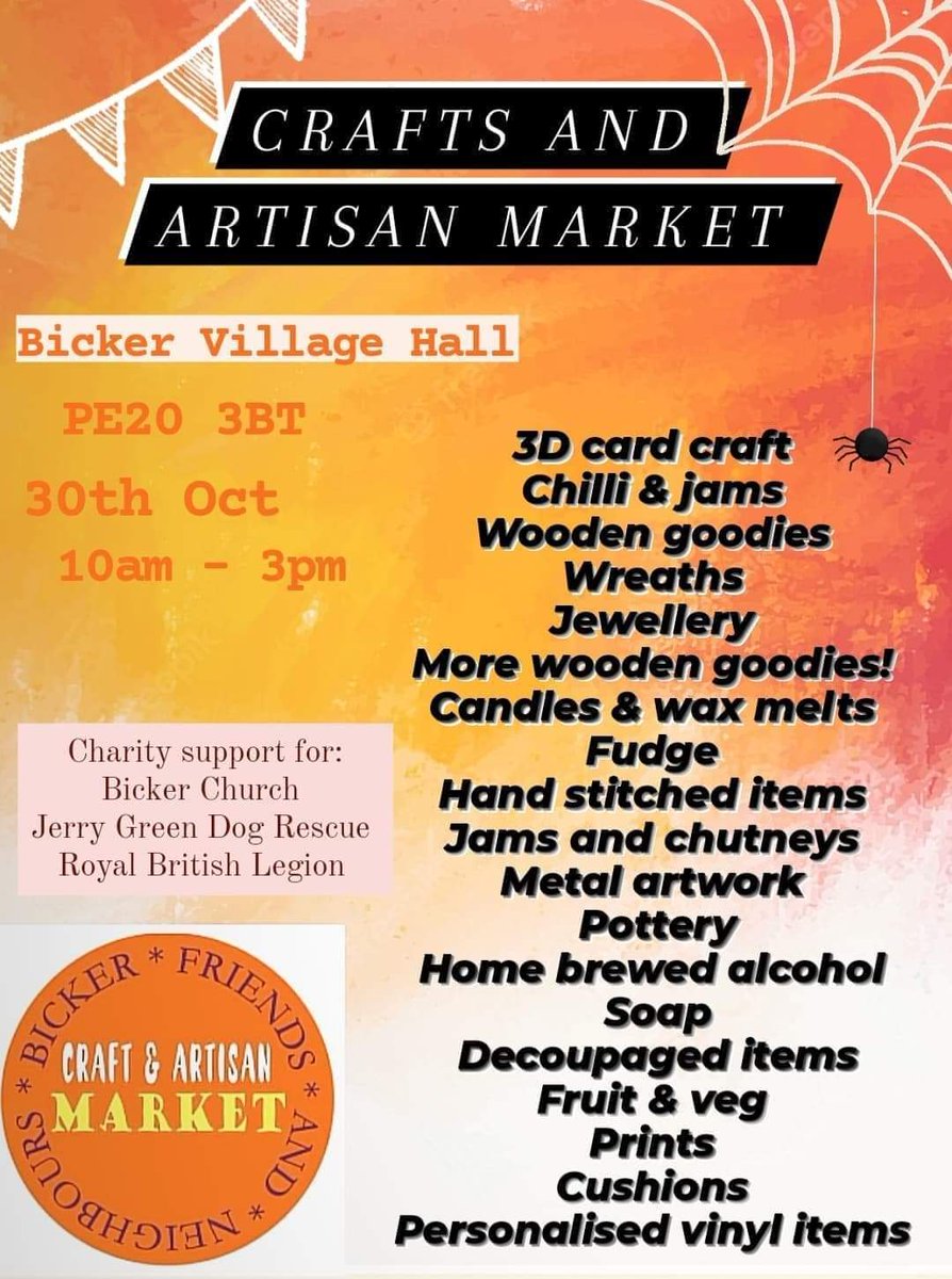 Don't forget to pop to this one.... home made unique gifts just in time for the jolly big fella... ho ho ho
#Christmas #handmade #uniquegifts