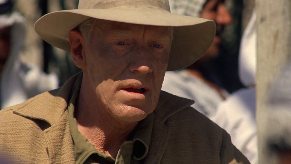 randomoviestuff's tweet photo. It will never not be amazing to me that Max Von Sydow was only 44 when he played Father Lankester Merrin in The Exorcist (1973, William Friedkin). Best old-age makeup ever by legendary makeup artist Dick Smith. https://t.co/VSGGSd8VkA