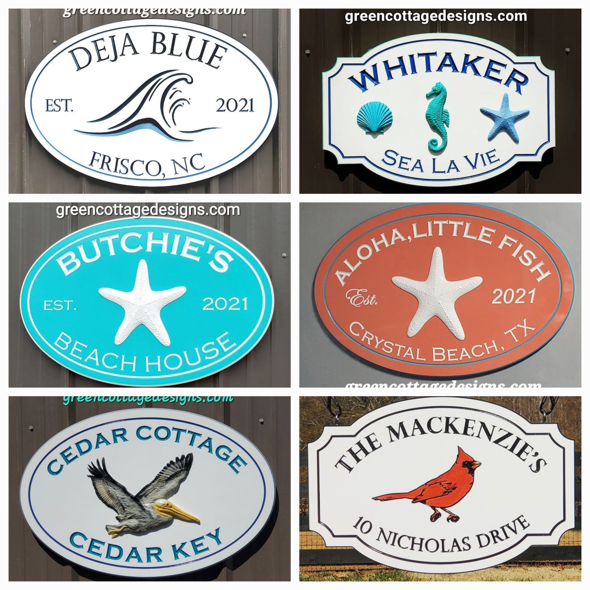cottage_green's tweet photo. #Airbnb Signs #Vrbo House Name Signs greencottagedesign at Etsy! https://t.co/mxWEx0ly9j #vacationrentals #outdoorsigns #FriscoNC #CedarKey https://t.co/aOKCyUSZUf