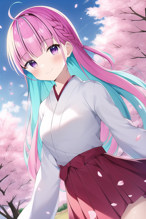 湊あくあ 「なるほど…(元素法典とショット指定を導入した)#NovelAI #NovelAI」|OILSTANDのイラスト