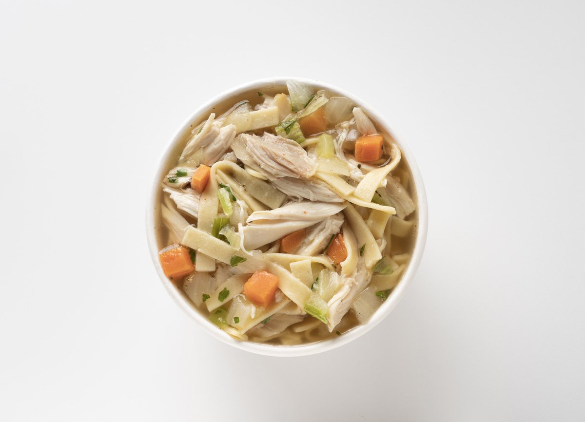 Y’all this chicken noodle is next level. AND half priced ‼️ Just in time for that colder weather 😏 Don’t miss out 🔥