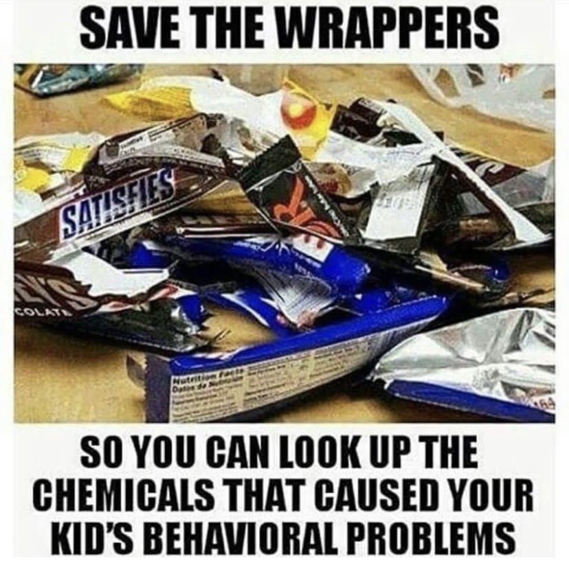EffJenny's tweet image. #diabetes #behavioralproblems #savethewrappers #chemicals #health people actually think our government and health professionals are helping fellow citizens and patients #giveyourheadashake
