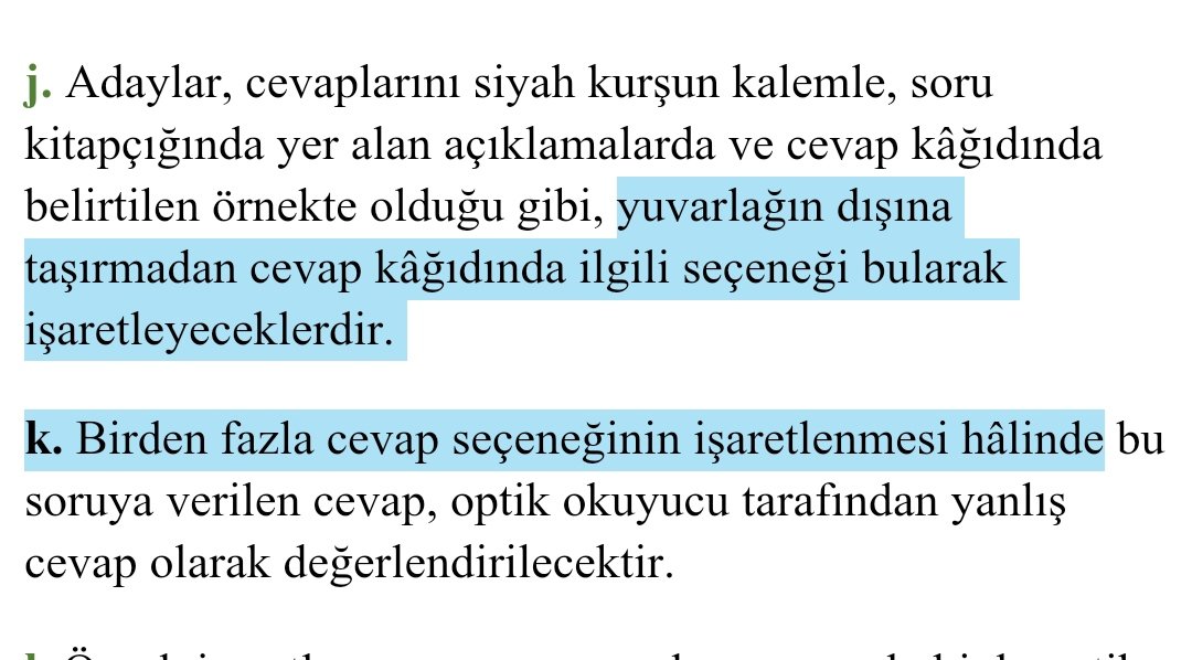 #EBSveTESgöreve Sınav kılavuzundan... Yuvarlağın dışına taşırmayacakmışız ! Birden fazla cevabı işaretlemeyecekmişiz ! Vay canına ! Yazık... #KasımaKalmasın