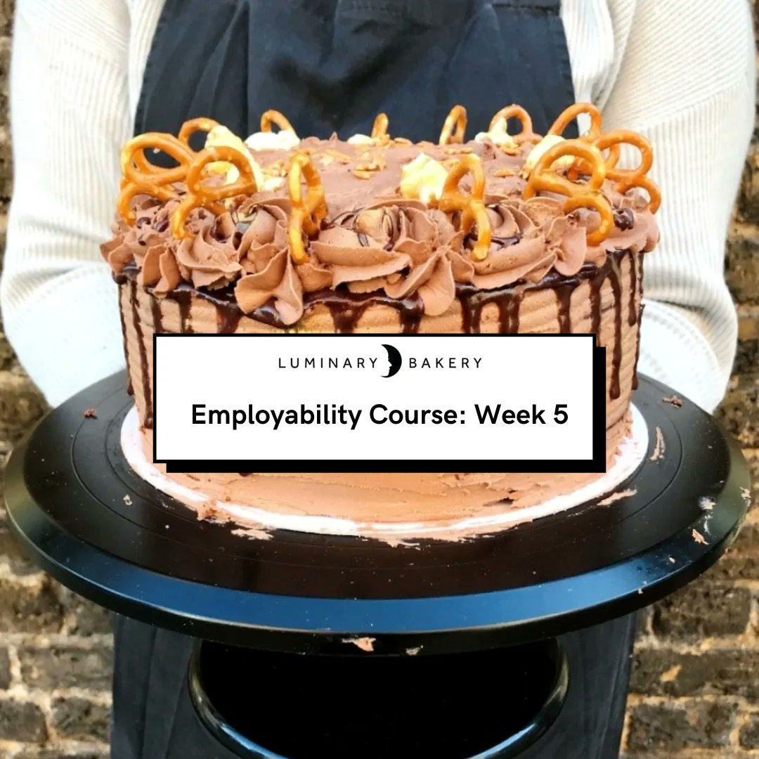 LuminaryBakery's tweet image. Last week on the #LuminaryEmployabilityCourse the bakers made an absolute classic: Chocolate Celebration Cake! 🎂🍫🎉

To learn more &amp;amp; support our work with women from disadvantaged backgrounds, click here: buff.ly/3euGt6z