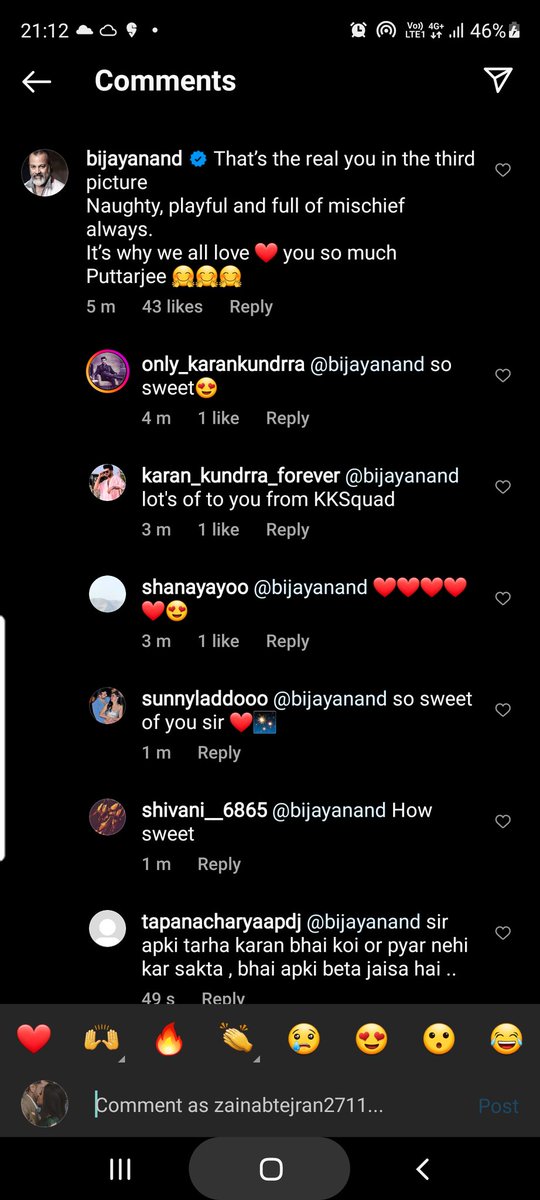 Zain270123's tweet photo. When anyone praises karan or teju, people thank them like someone from their own kin is getting praised ❤🧿😊
#TejRan
#KaranKundrra https://t.co/CyFj0auDE6