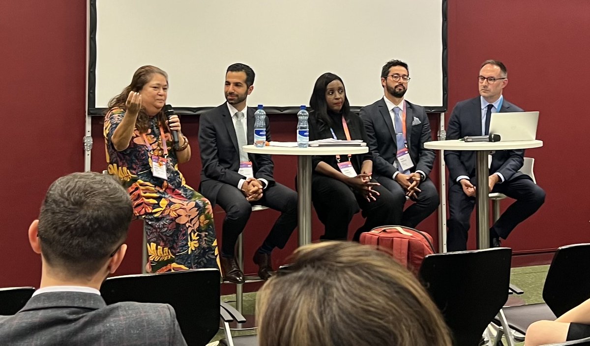 lisaksheldon's tweet photo. #WCC2022 Panel discussing financing cancer control. Need national cancer #control plans (<10% countries @WHO survey), tools for costing, assessment + prioritization, laws + funding. Healthcare financing needs vary by diseases in country. And creativity! https://t.co/1sridYu9cj