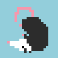 After long consideration. I've decided to rebrand 'BloodPath' as 'Possum Ball'. Its quite the theme and style shift, but the gameplay will remain the same. puzzles with limited steps on a top down grid. #gamedev #possum