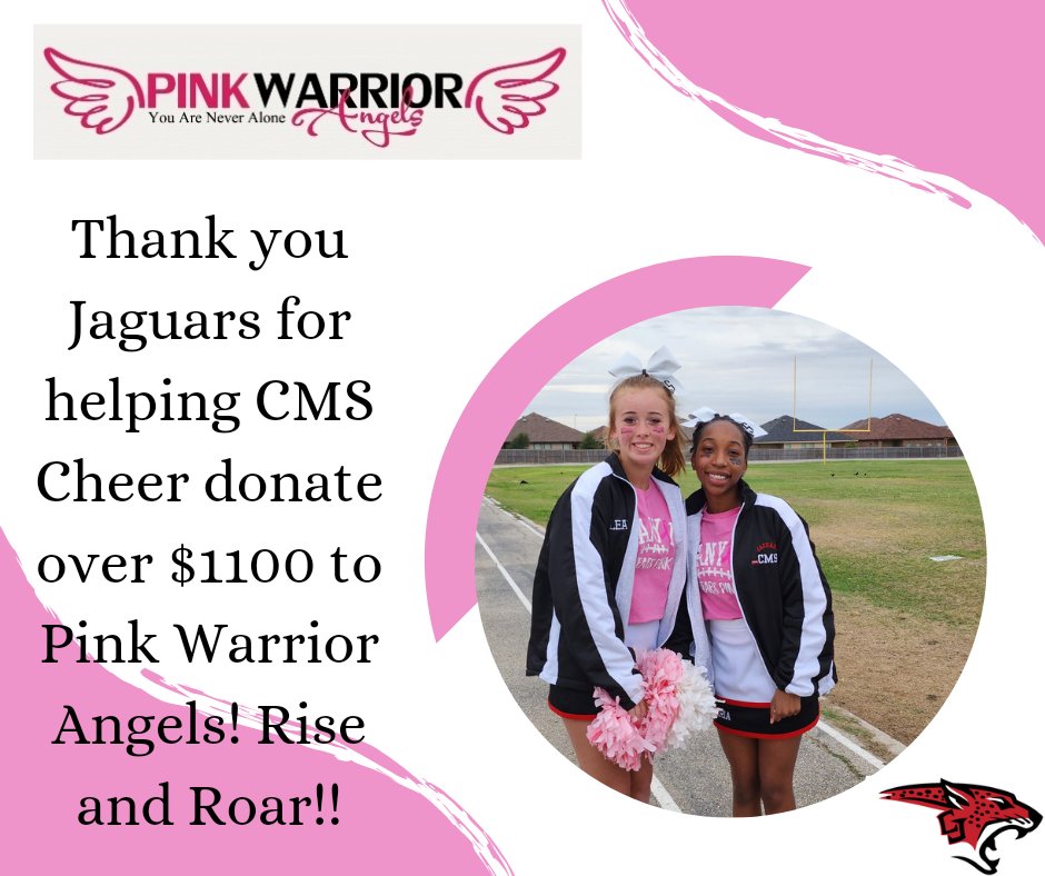 Pink out pep rally was a blast this morning! CMS is the best! #riseandroar  <a href="/c_quidachay/">Chelsea Quidachay</a> <a href="/CanyonMiddle/">Canyon Middle School</a> <a href="/CMSCheer2/">CMSCheer2</a> <a href="/MrsKaraJenkins/">Kara Jenkins</a>