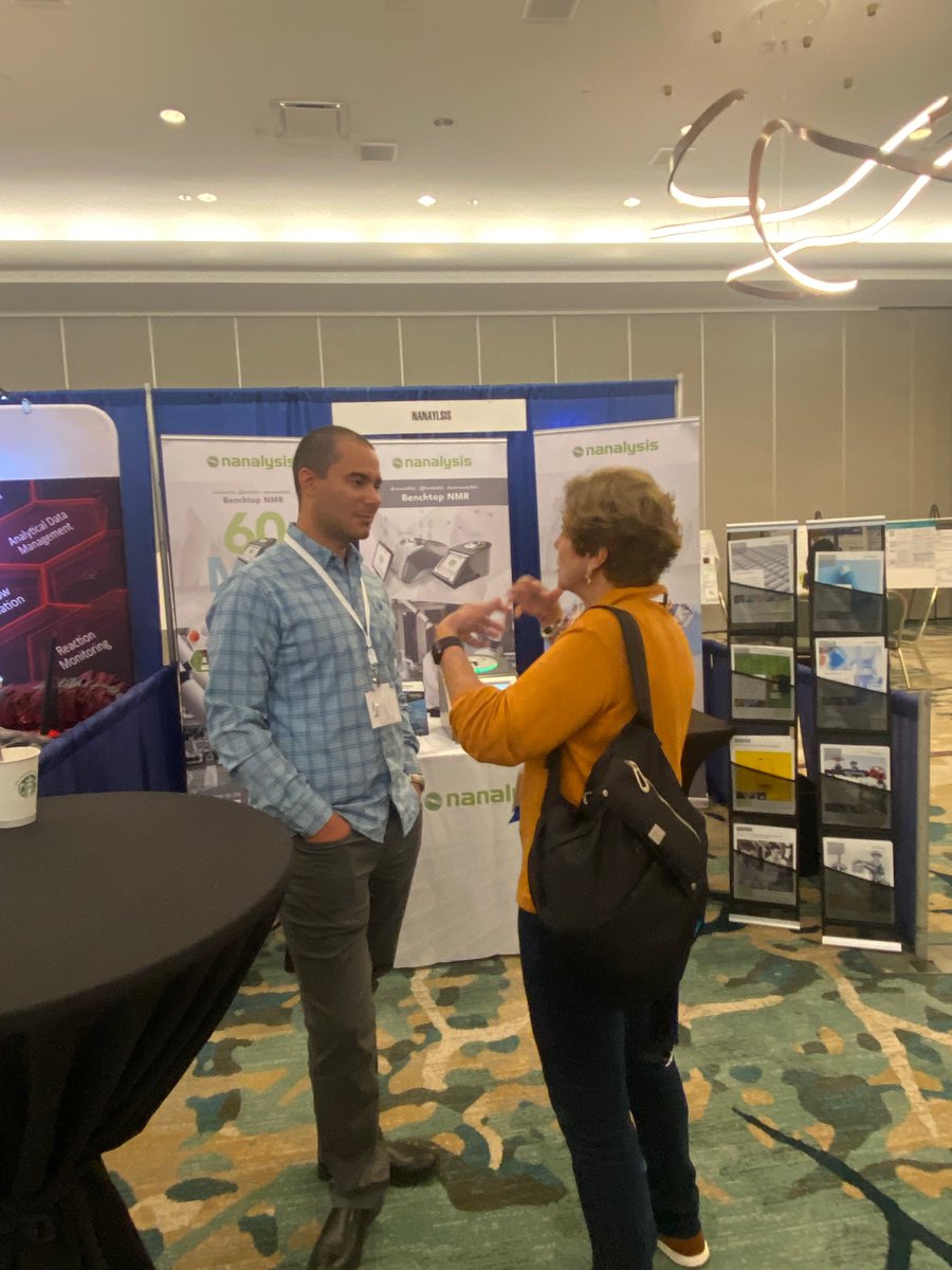 Nanalysis's tweet photo. Missing out on #NMRsocks? Stop by booth 2 and chat with us to learn more about #benchtopNMR. Make sure to follow and tag us to get a pair of socks!
#funkysocks #NMR #sciencesocks #conference #ChemTwitter #PANICnmr2022 #NMRchat https://t.co/1ohAH4imMJ