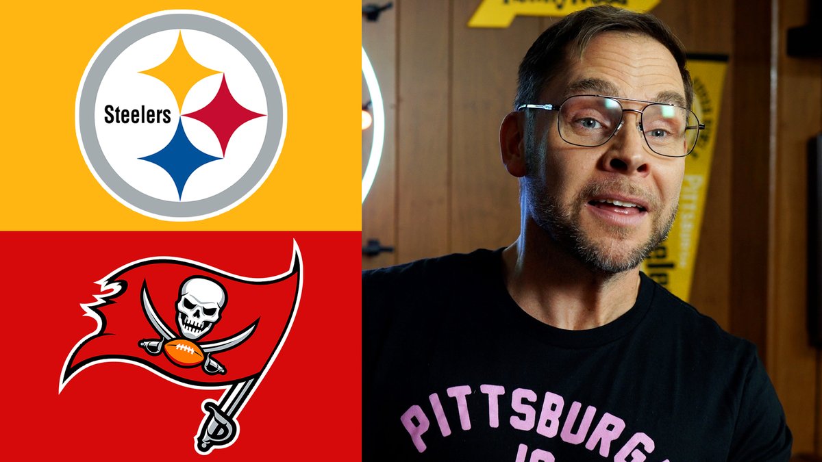 Pittsburgh_Dad's tweet photo. NEW episode! Pittsburgh Dad reacts to Steelers vs. Tom Brady and the Buccaneers. https://t.co/zfou9HLxVR https://t.co/oD1kt8TYQU