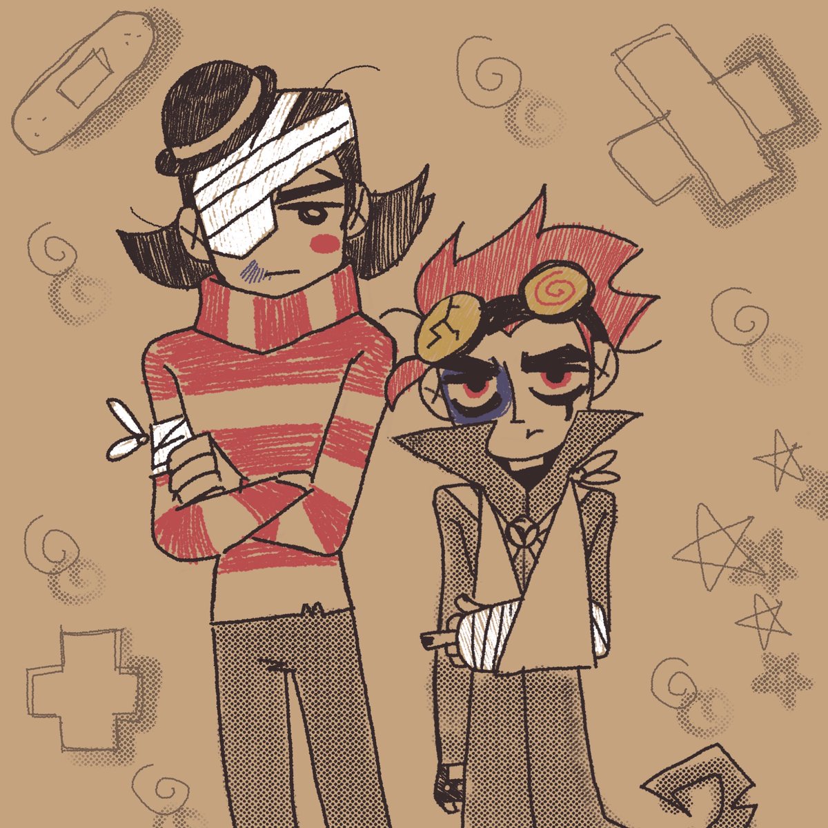 BrknDeathAngel's tweet photo. And baby, when it’s love, if it’s not rough, it isn’t fun 🩹💞

#jackspicer #lemime https://t.co/Sn9qVLUiHa