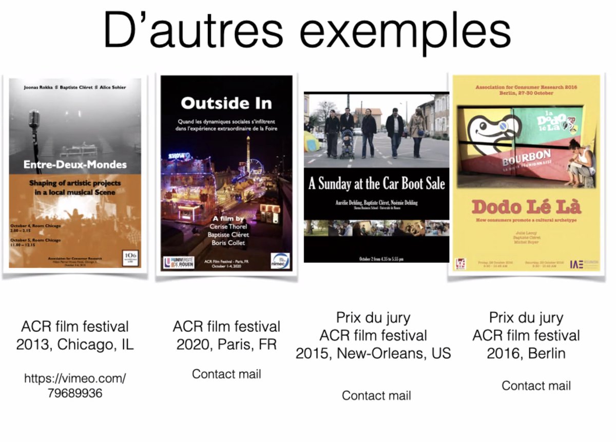 Germainoli's tweet image. Une conférence passionnante de @bcleret sur les possibilités de la videographie. Ficelles du métier - PhD en Administration @esg_uqam. Merci Baptiste.