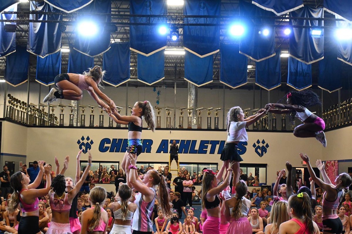 CheerAthletics's tweet photo. What a weekend we had with our final MOP Comp at CA Plano! Take a look at some of the action! #casunday #mopcomp #theworldneedsmorecheer #cheerathletics #thebestofthebest #cheerleading #cheerleader #cheer #Tumble #Stunt #cheering https://t.co/i3aE0mxXnA