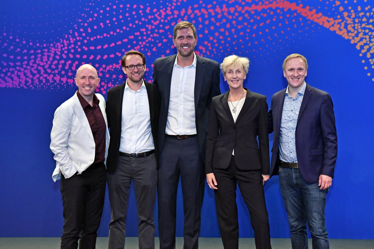 ScottROfficial's tweet image. @SAP Select in Berlin this week we’re #MeetingtheMoment and that includes meeting the nicest guy on the planet @swish41 . Dirk shared memorable insights from his prolific NBA career, including how to stay authentic to yourself to WIN! Thank you Dirk! #SAPSelect #WinningCulture