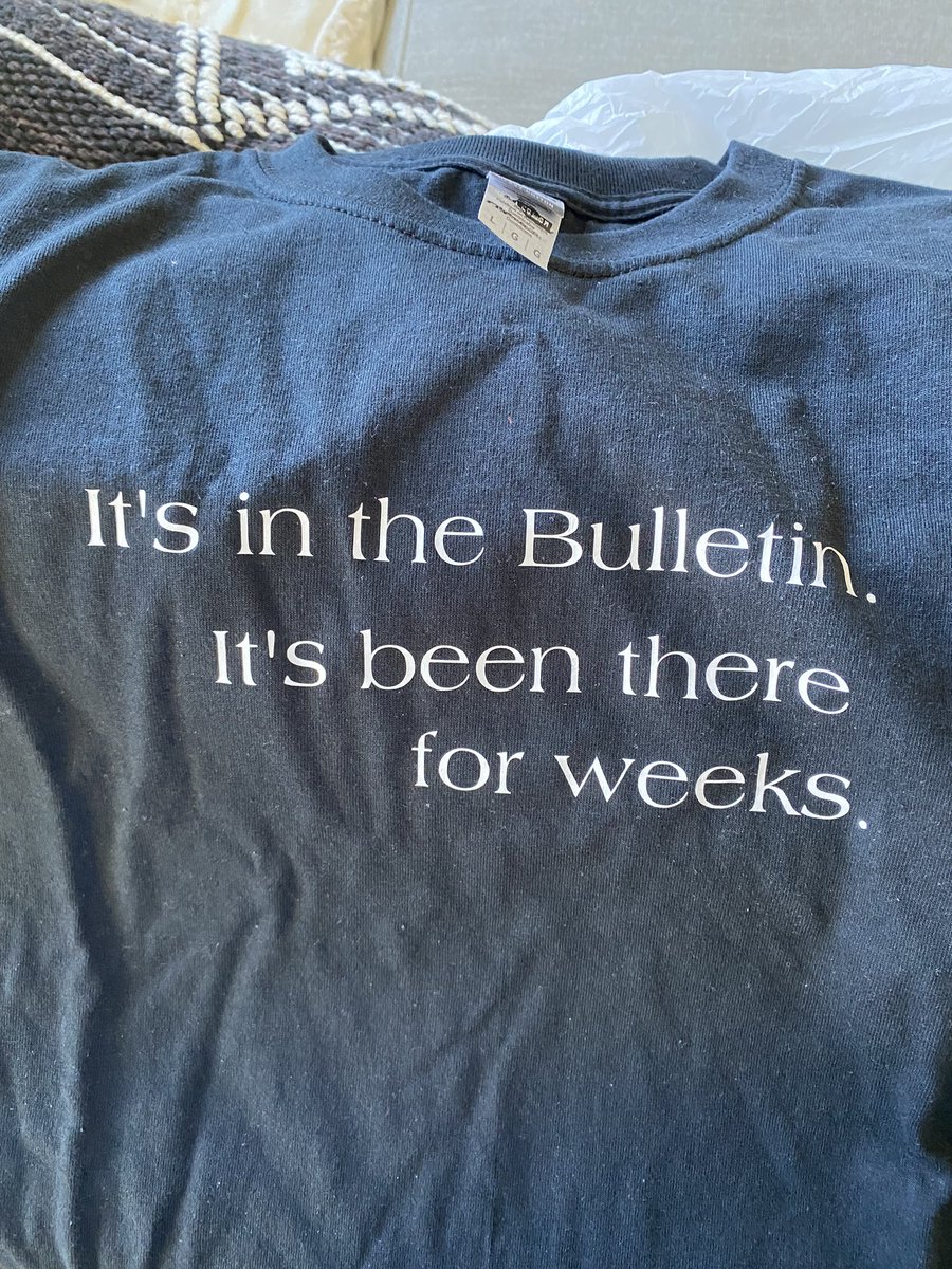 This may be one of my favorite t-shirts I’ve ever been gifted!! 🤣😂