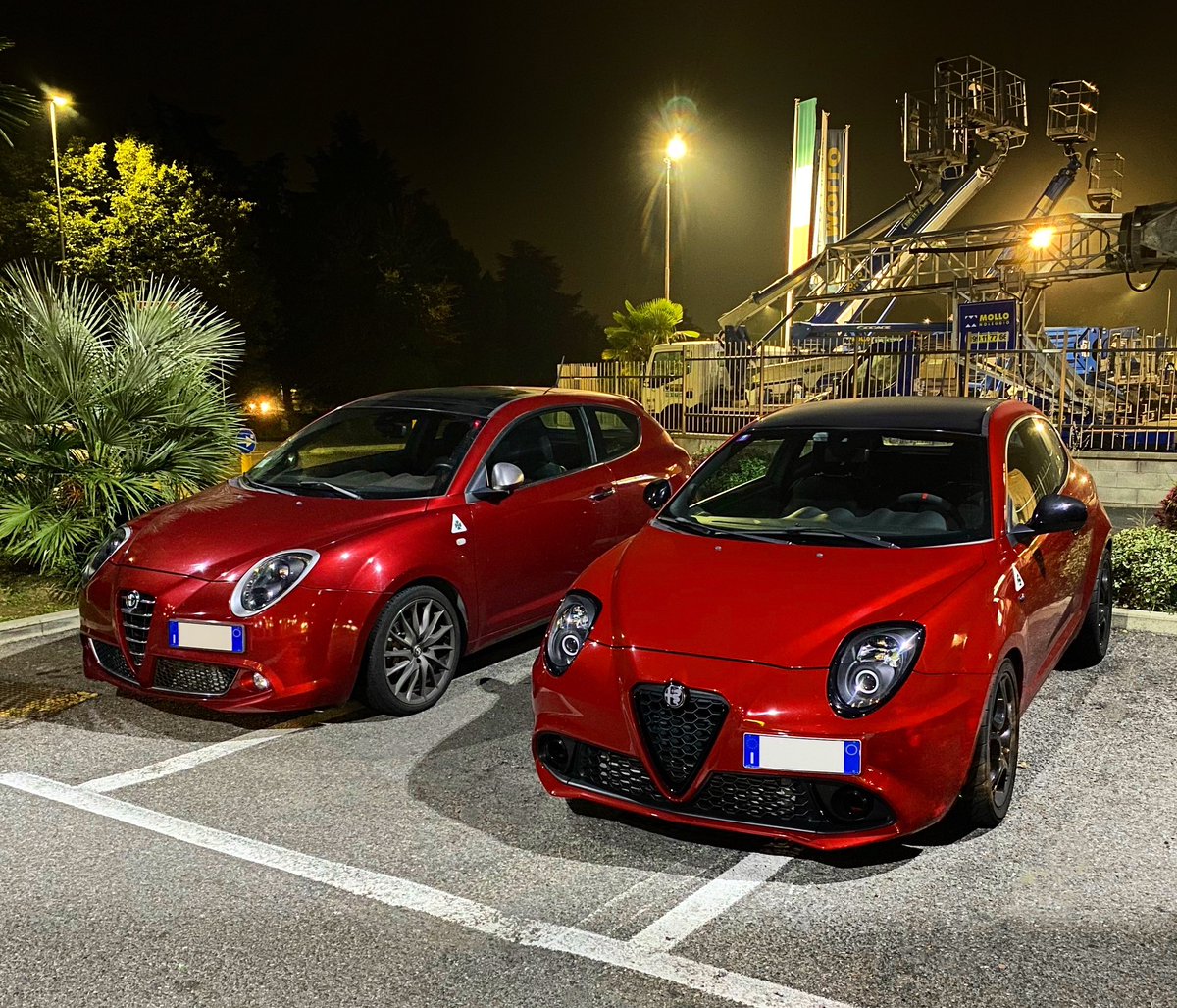 QV by Night 🍀❤️🇮🇹 #AlfaMitoClubMilano