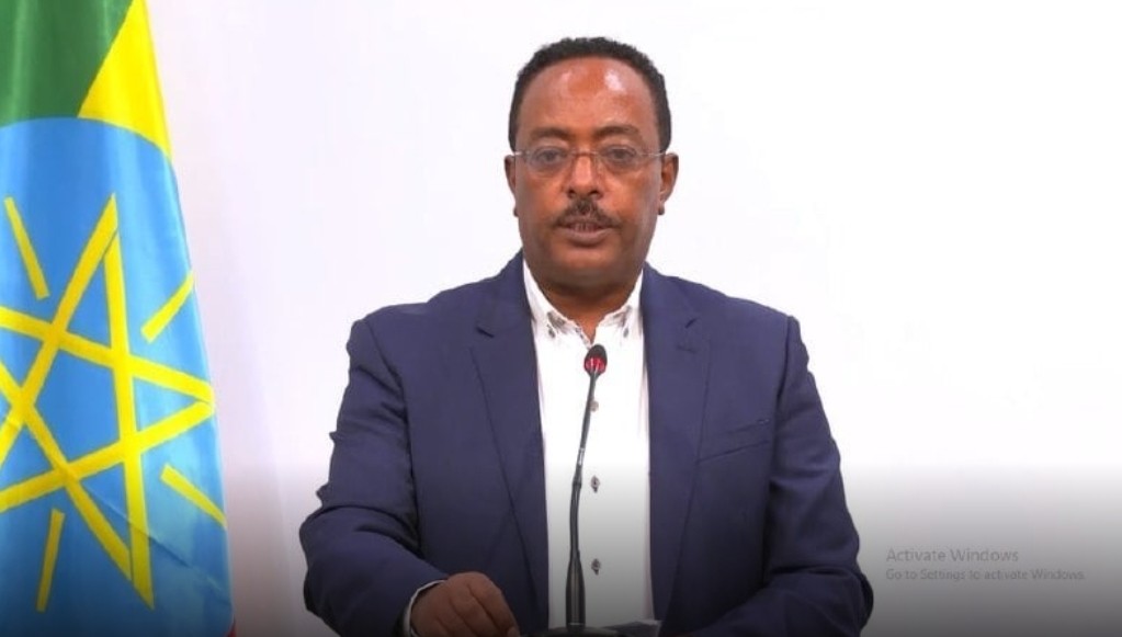 Hello2Africa's tweet photo. z 🇪🇹n Prime Minister's National Security Adviser, Ambassador Redwan Hussain. Said "Nothing is out of control in z conflict of northern Ethiopia. All is going according to plan, & z government is waiting for z African Union to announce the date of z peace talks"#HelloA #SayNoMore https://t.co/Ex1c3D6k6M