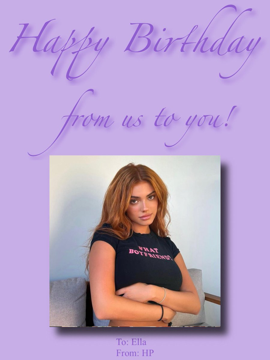 Hidden_Paragon's tweet photo. Happy birthday to another new member, Ella! We wish you an amazing day today and are so glad to be on this journey with you. Here’s to many more! 🎉🥳🍾 https://t.co/KjPkEgYNHZ