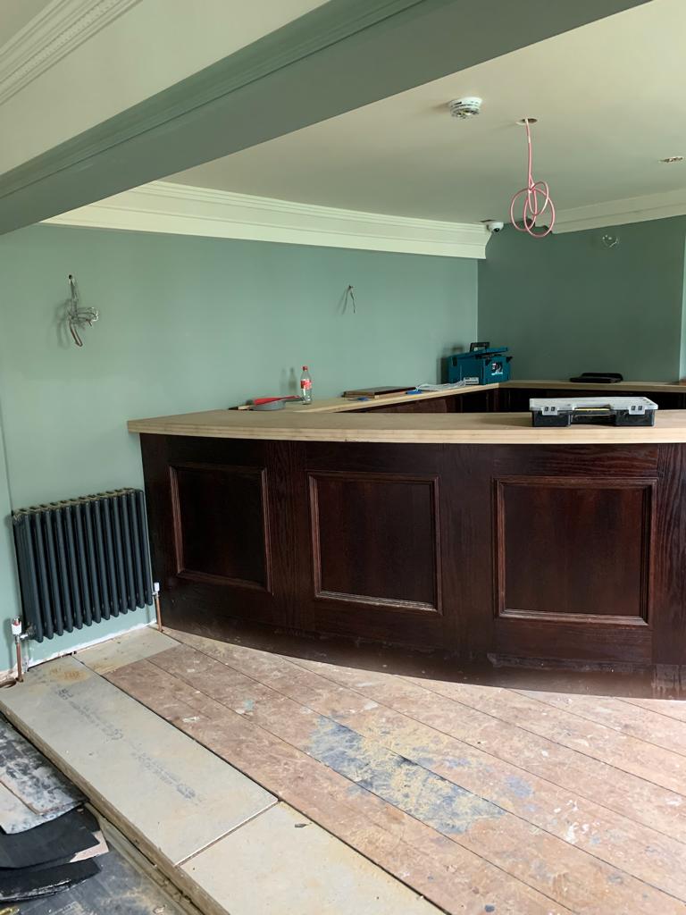 stanwellhotel's tweet photo. Our new bar area!
The bar features soft green tones, dark wood, brick walls and marble features, as well as retaining the log burner, which has always been a favourite spot on a cold winter's day.
#Lymington #bararea #hotelrefurbishment #hospitality https://t.co/tIfYtlsFob