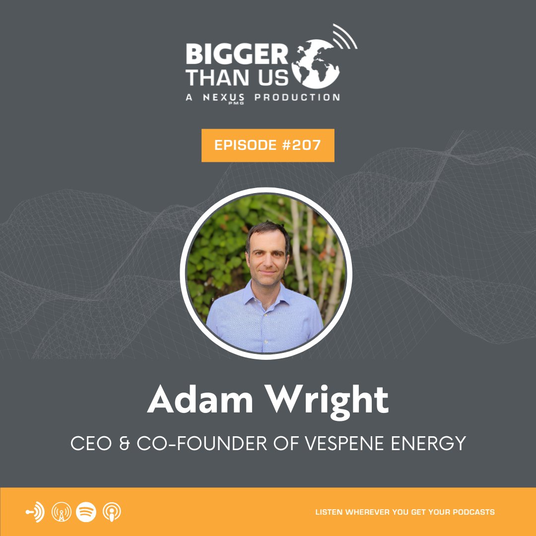 Nexus_PMG's tweet image. On episode 207 of the @TheBTUPod, we hear from @Vespene_Energy co-founder &amp;amp; CEO Adam Wright @Digital_Ore. 🎙⚡️

Vespene uses landfill methane to fuel #Bitcoin mining, in turn fueling the transition to a #renewableenergy future.

Tune in: bit.ly/3VEKlXO