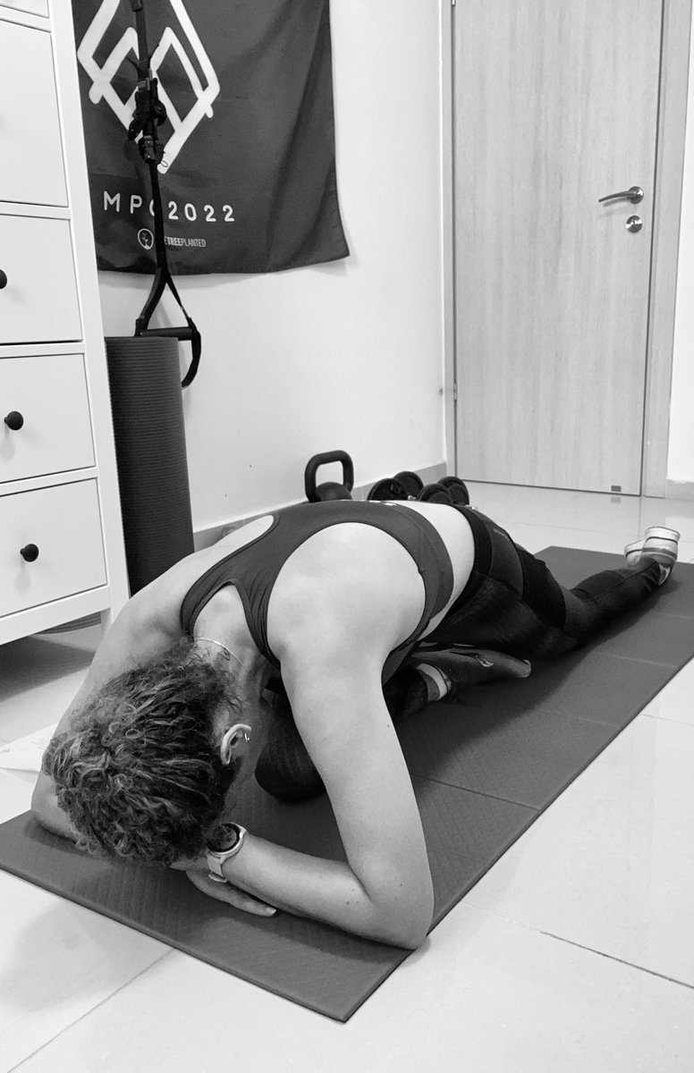 Ok… This is how I look like after M10S2C2 🥵🤪 On the floor catching my breath &amp; trying to figure out which part of my body to stretch because everything hurts…😬 😂 keep up your fantastic work #peakers! 💪🏻 <a href="/MyPeakChallenge/">My Peak Challenge</a> <a href="/SamHeughan/">Sam Heughan</a> #mpc2022