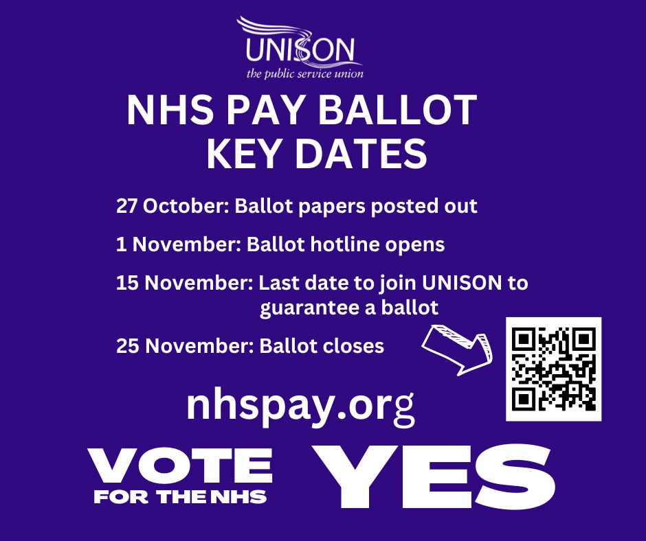 Just come off a @LASUNISON Branch briefing on NHS Pay. Great to see 46 of our Representatives. We have a plan going forward! #VoteYes #NHSPay