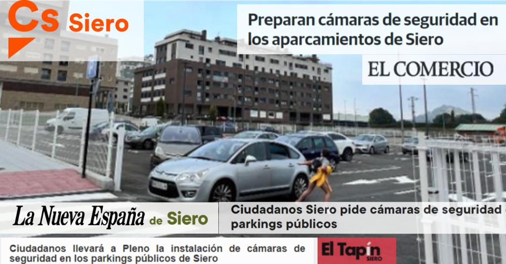 CsSiero's tweet photo. 🍊  @CsSiero llevará al próximo Pleno Ordinario una propuesta para la instalación de cámaras de seguridad en los aparcamientos🚙 públicos del concejo.
#sierp #aparcamientosseguros 

👉https://t.co/XrT5tzXstl https://t.co/TUKmsjlMJK