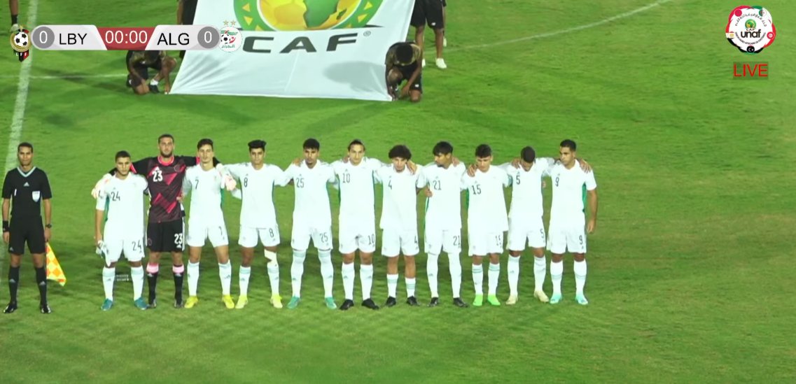 نهاية المباراة بالتعادل الإيجابي بهدف لمثله بين المنتخب الوطني ونظيره الليبي FfXQz0EWAAAzoDp?format=jpg